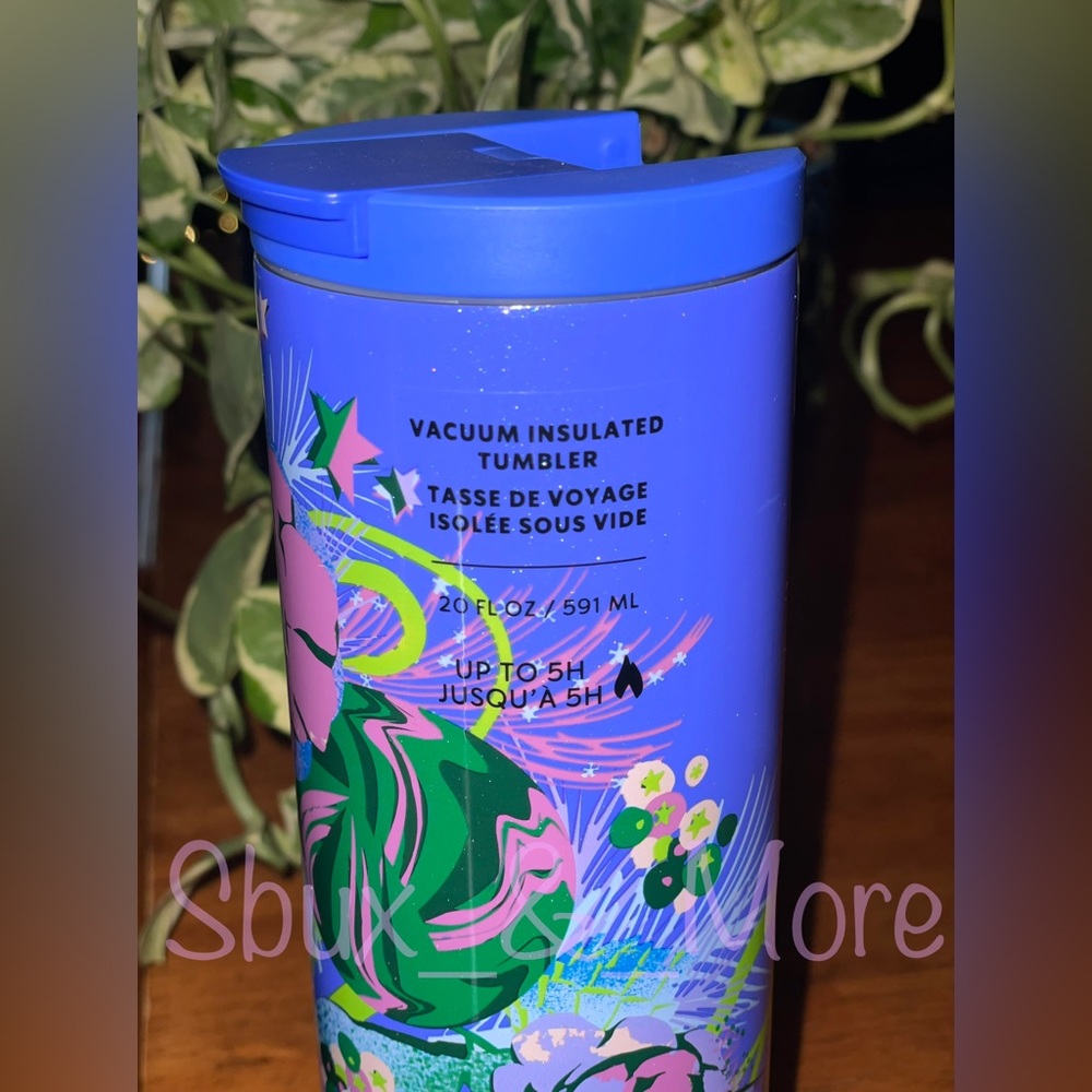 💜🌹💜 Starbucks 2023 Holiday Shimmer & Roses 20oz tumbler - Picture 4 of 7